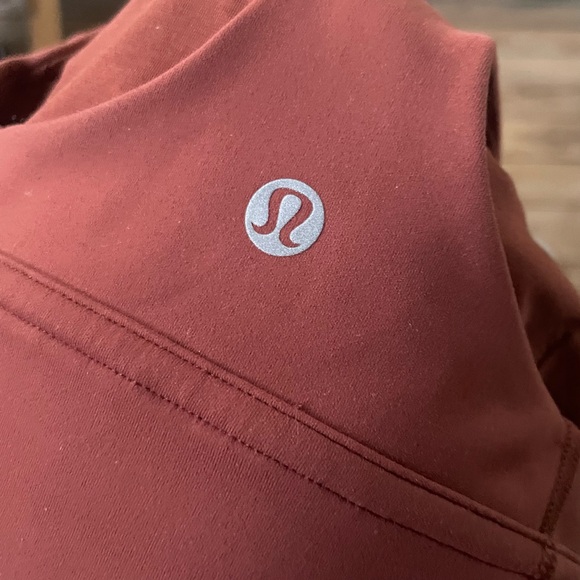 Lululemon Wunder Train Longline sports Bra Medium Support C/D Cup Date Brown 4 - Picture 7 of 9